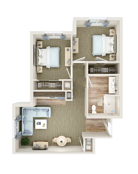 meridianseniorliving-PuntaGordaIsles-twobedroom-floorplan